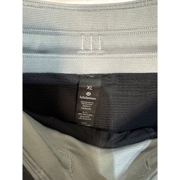 Lululemon Mens XL‎ Gray Heather Shorts With Drawstring Waist & Side Pockets - Picture 6 of 7